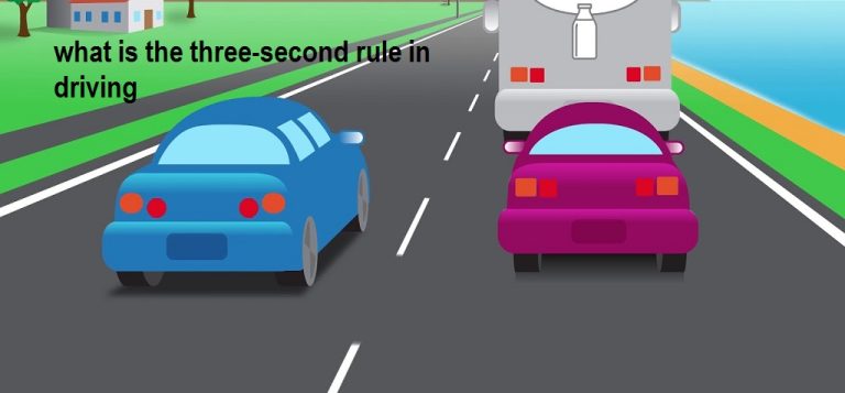 Read more about the article What Is the Three-Second Rule in Driving in California?