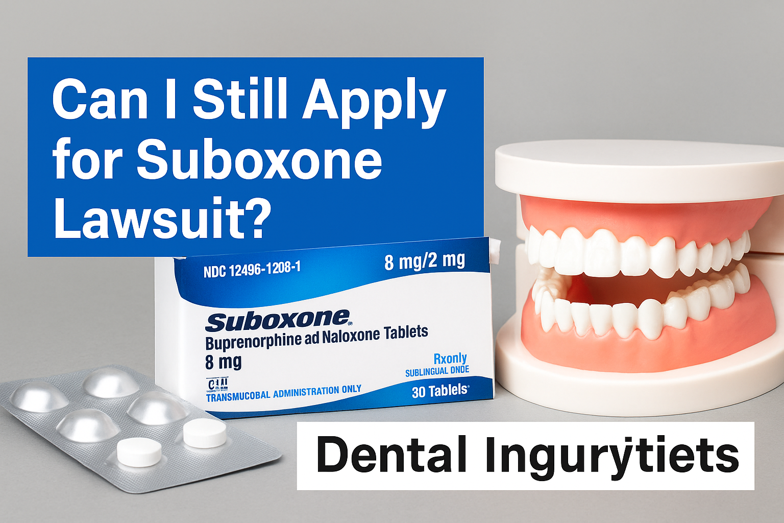 Read more about the article Can I Still Apply for Suboxone Lawsuit? 2025 Eligibility & Updates
