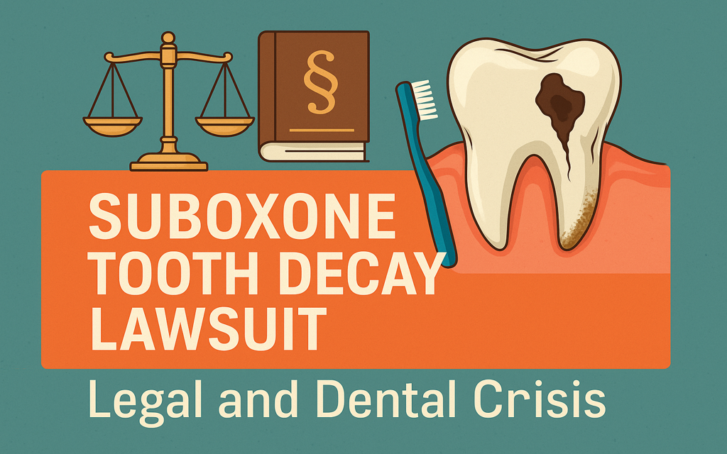 Read more about the article Suboxone Tooth Decay Lawsuit 2025: Claims, Compensation, FDA Warnings