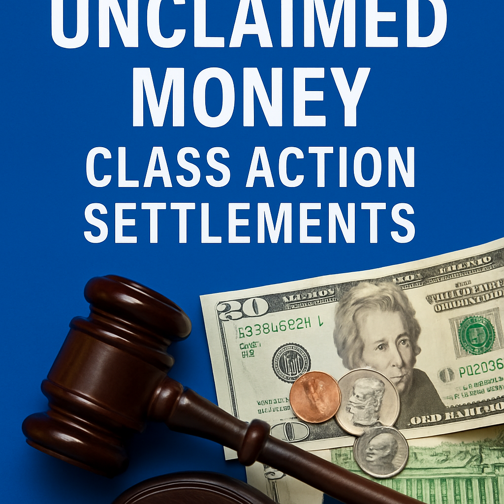 Read more about the article Unclaimed Money Class Action Settlements: Claim What You’re Owed Today