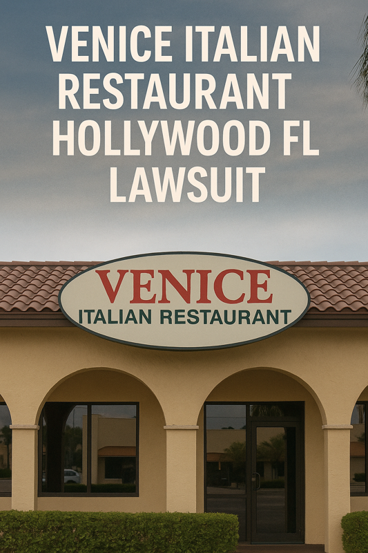 Read more about the article Venice Italian Restaurant Hollywood FL Lawsuit: Full Story Behind the Legal Crisis