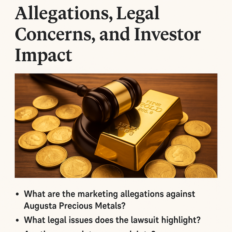 Read more about the article Augusta Precious Metals Lawsuit: What Every Investor Should Know in 2025