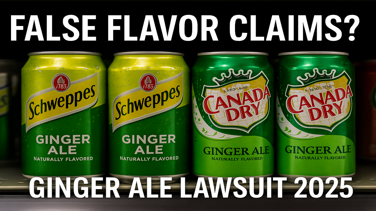 Read more about the article Ginger Ale Lawsuit 2025: False Flavor Claims Exposed