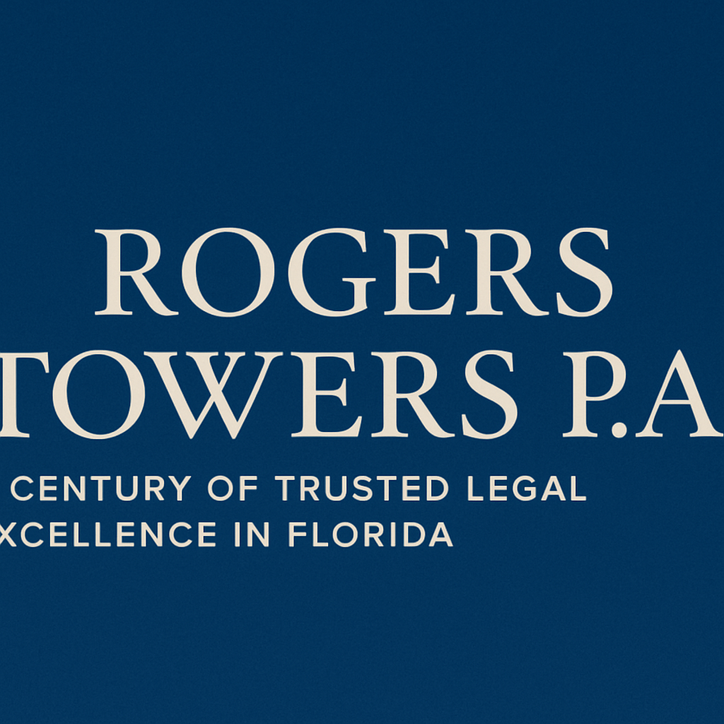 Read more about the article Rogers Towers P.A.: 120 Years of Trusted Florida Legal Excellence