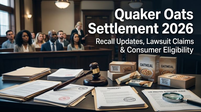 Read more about the article Quaker Oats Settlement 2026 Update: Lawsuit Updates, Recall Claims and Eligibility