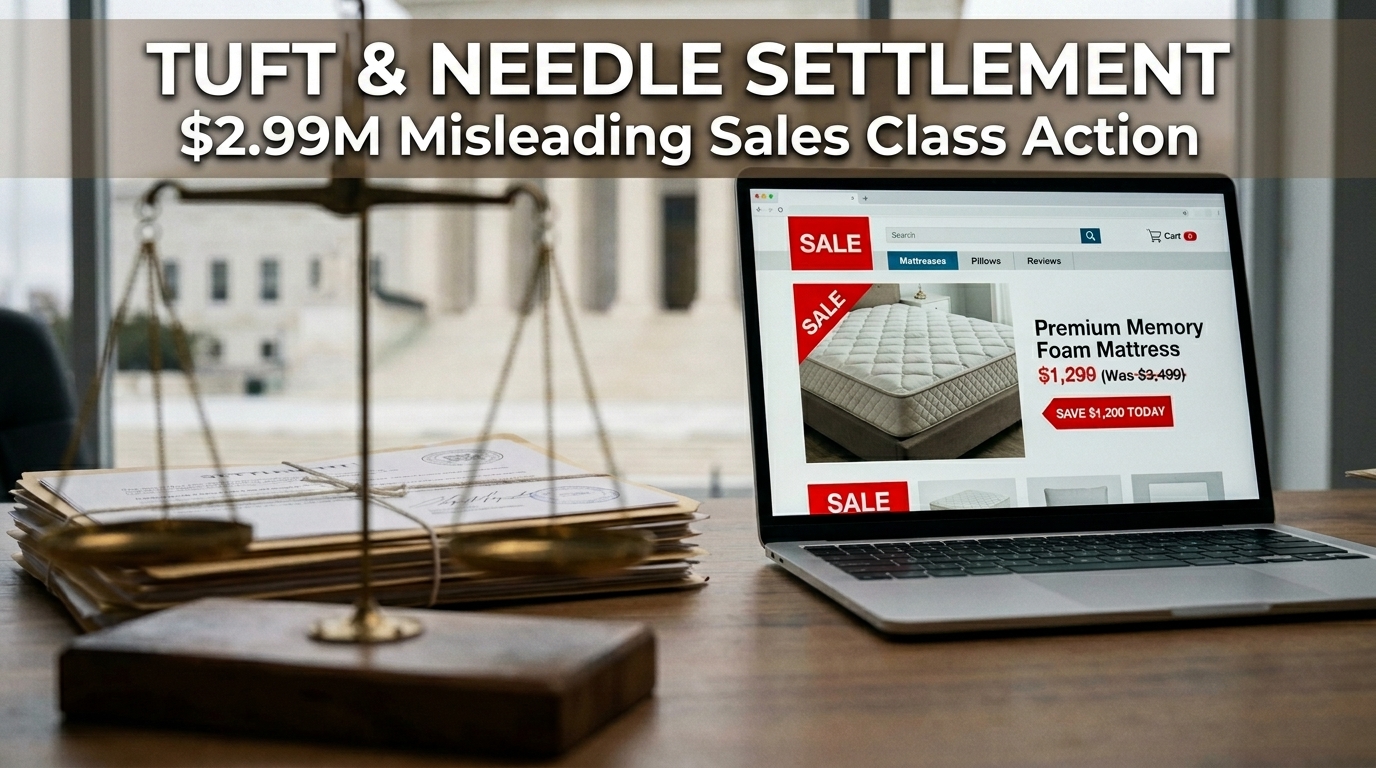 Read more about the article Tuft & Needle $2.99M Settlement: Check Eligibility and Claim Money