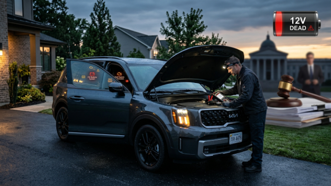 Read more about the article Kia Telluride Battery Drain Lawsuit (2026): Full Case Details, Symptoms and Eligibility